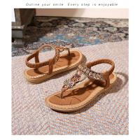 Elegantes Sandalias de Tacón Alto para Mujer Punta Redonda con Diamantes de Imitación - details 43