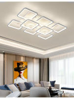 LEFAN-luces LED para habitación, lámparas de techo modernas para sala de estar, dormitorio, Hotel, oficina, Rectangular, regulable, 90CM - details 12