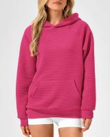 Sudadera con Capucha Básica para Mujer Estilo Y2K a la Moda Sudadera con Bolsillo Suelto - details 21