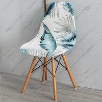 Funda elástica para silla de fabricantes, funda europea para silla tipo concha, funda simple y moderna para silla de comedor - details 12