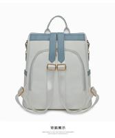 Mochila de nylon con mango suave de color sólido, grande, cinturón de cojín de aire - details 27