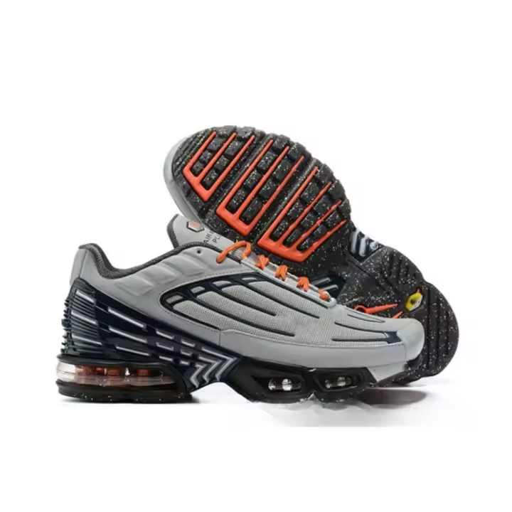 Zapatillas deportivas masculinas y femeninas, zapatos de correr con colchón de aire empalmado en dos colores - 1