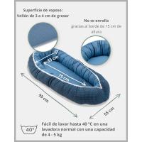 Nido para bebé Nido de（ 55 x 95 cm） de algodón Apto como Cuna de Viaje y para el colecho - details 58