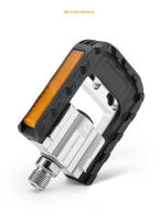ROCKBROS-par de pedales plegables para bicicleta de montaña, pedales antideslizantes de aluminio, rodamientos autolubricantes para ciclismo - details 5