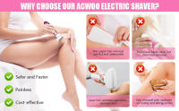 Afeitadora eléctrica para mujer, afeitadora eléctrica inalámbrica 4 en 1 para mujer, afeitadora eléctrica indolora recargable para mujer, recortadora de bikini, depilación en seco y húmedo para cara, piernas, axilas, bikini, nariz y cejas - details 2