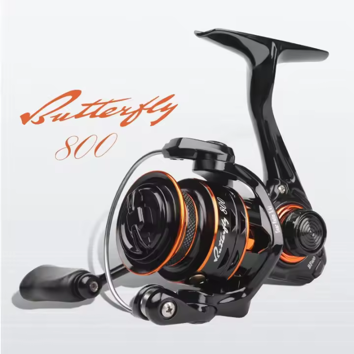 HISTAR-carrete de pesca giratorio, accesorio de fundición larga 5,4: 1, alta relación de 5kg, potencia de arrastre 4 + 1 BB, cuerpo de Metal, profesional - 1
