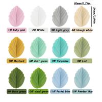10 unids/lote Mini cuentas de silicona lazo corona hoja flor para fabricación de joyería DIY cadena de chupete accesorios de pulsera - details 4