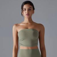 Sujetador push-up sin mangas para mujer, ropa de Pilates a prueba de golpes de alta intensidad, chaleco de yoga sexy para gimnasio - details 21