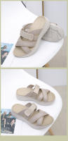 Verano nuevas sandalias estilo deportivo ligero para mujer cómoda banda de goma de gran tamaño zapatillas de suela gruesa - details 15