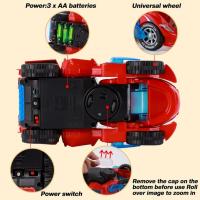 Transformador de Coche con Luces y Música, Dinosaurio, Juguetes Infantiles, Regalos - details 3