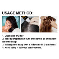 Rolling hidrata el cabello, mejora la furia de la cola y el aceite esencial para el cuidado del cabello esponjoso - details 3