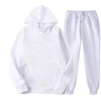 Conjunto Deportivo Casual Para Hombre Con Capucha De Colores Sólidos + Pantalones Tamaño S-4XL Moda Otoño E Invierno - details 5