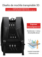 Bolsa de viaje de negocios para hombres, bolsa para computadora portátil de 16 pulgadas, almacenamiento multicapa, interfaz USB, correa de fijación de varilla de tracción - details 6