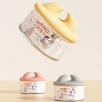 Juego de suministros reutilizables para mascotas, cubierta de sellado para evitar manos sucias, cuchara para alimentar a gatos, fácil de almacenar, envuelto en 360 grados - details 2