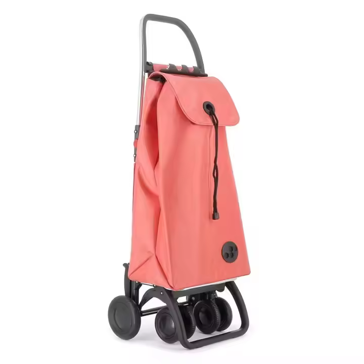 Carro de Compras Plegable con 4 Ruedas Ideal para Cocina y Comedor - 1