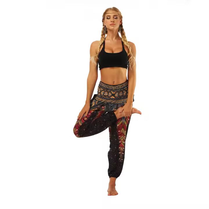 Pantalones de yoga y pilates cómodos y transpirables para mujer. - 1