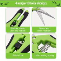 Tijeras de podar para jardinería, herramientas de jardín, tijeras para bonsái, tijeras para jardinería, recolección de frutas y uvas, herramienta de podar en maceta para el hogar, 1 ud. - details 2