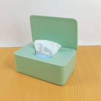 Caja de almacenamiento de toallitas húmedas de plástico, dispensador de toallas de papel, organizador de servilletas para el hogar, nuevo - details 7
