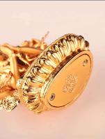 Hengjia Pins Xizang Accesorio chapado en oro Avalokitesvara de cuatro brazos 3 pulgadas - details 6