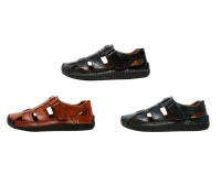 Sandalias de verano para hombre hechas a mano con goma antideslizante, sandalias clásicas de cuero para la playa - details 9