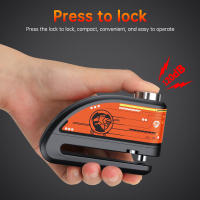 Anchtek-candado de disco para motocicleta, cerradura de rueda de bicicleta, impermeable, con alarma, antirrobo, 120dB - details 3
