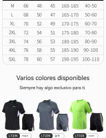 Traje de manga corta de secado rápido para hombre, ropa de fitness deportiva para correr al aire libre, LT311, Verano - details 5