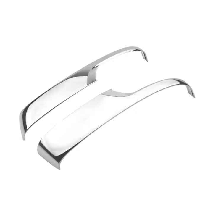Cubierta de espejo tira brillante cubierta de espejo tira decorativa coche para Toyota Land Cruiser Prado 150 2010-2020 - 1