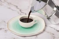 Tetera de aluminio para el hogar, equipo de vajilla italiana octogonal, Moka, café, té, oficina, hogar, viaje, Camping al aire libre - details 6