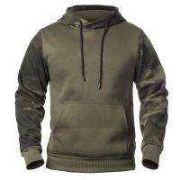 Sudadera con capucha de manga larga para hombre, sudadera de camuflaje para otoño e invierno, sudadera con capucha de lana - details 2
