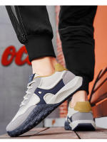 Zapatos de papá ligeros y versátiles de ocio de moda para hombres de talla grande al aire libre con cómoda superficie de cuero para deportes y correr - details 19