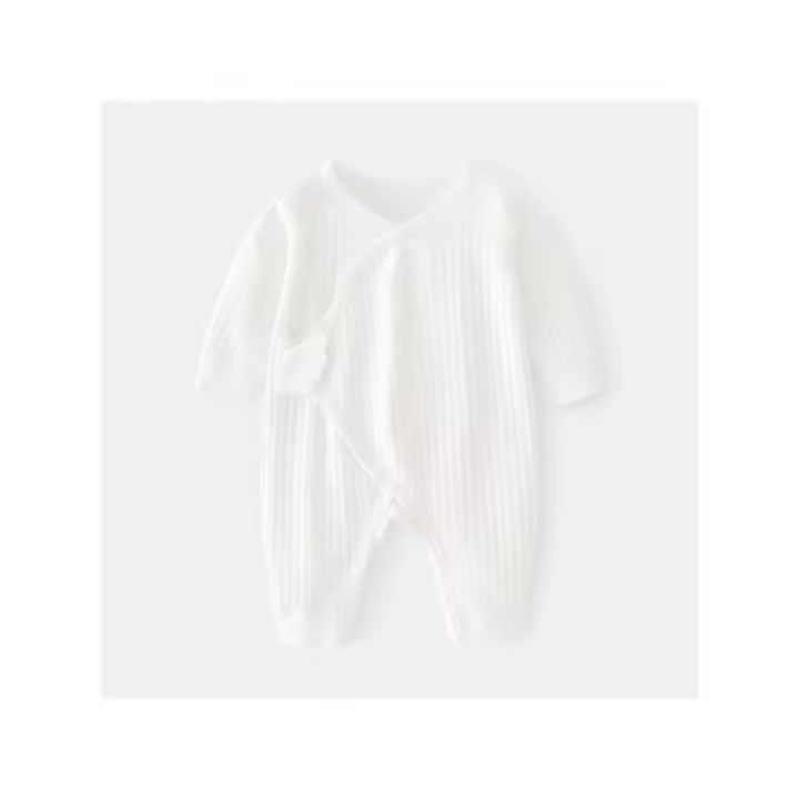 Rompe de Algodón para Bebé Recién Nacido Ropa Infantil Casual de Primavera Otoño Tallas 0-6M - 1