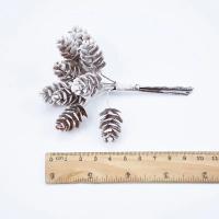 Ramas Artificiales de Pino 10pcs Flores Decorativas para Hogar y Boda Ideal para Navidad - details 5