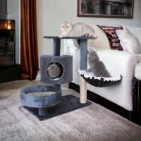 Arbol de Juega para Gatos COTTECOTA Marca Natural de Sisal Ideal para Gatos de 70cm - details 2