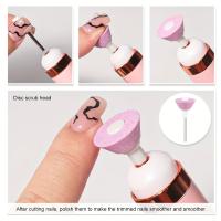 Kit de Cuidado de Uñas 5 en 1, Taladro Eléctrico Recargable por USB con Luces LED Coloridas, Sin Olor, Perfecto - details 2