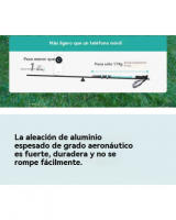Bastones senderismo niños bastones trekking exterior aleación aluminio ultraligero telescópico escalada senderismo bastón - details 4