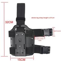 Adaptador Drop Flex Plataforma Drop Leg Ajustable Adaptador de Polímero para Fundas y Porta Cargadores Cierre Rápido - details 4