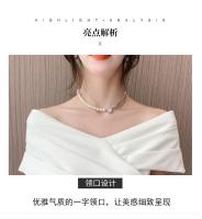 2025 Vestido blanco de noche de un hombro, ligero, de lujo, nicho francés, compromiso, verano - details 4