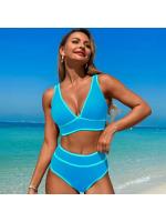 Nuevo traje de baño 2025, bikini con borde de tracción, traje de baño dividido deportivo para mujer - details 6