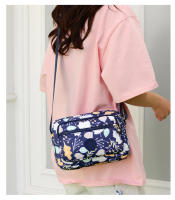Bolso de mensajero de gran capacidad, bolso de hombro, tela Oxford, material de flores, mochila individual, Nuevo - details 20