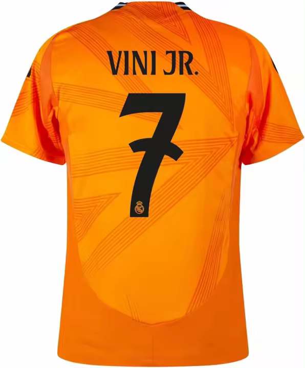 # Camiseta de fútbol visitante del Madrid de Vinicius Jr. 7, temporada 2024/2025 - 1