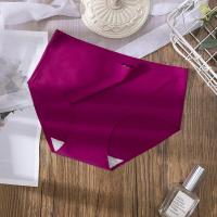 Ropa interior de seda helada para mujer, bragas sin costuras, bragas íntimas para niña, calzoncillos de talla grande, múltiples opciones de colores, lencería femenina, 3 uds. - details 8