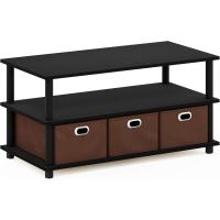 Mesa de Centro con Cajones Madera de Ingeniería Roble Francés/Negro/Negro - details 6