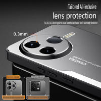 Funda de teléfono para Xiaomi Poco F7 Ultra, F7 Pro, funda protectora de cámara esmerilada de Metal de lujo, parachoques de TPU suave, parte trasera dura - details 2