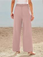 Cargo de cintura alta para mujer Pantalones rectos primavera-otoño - details 22