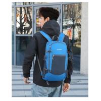 18l bolsa portátil plegable de doble hombro bolsa plegable de escalada ultraligera mochila de senderismo al aire libre bolsa de día de senderismo - details 16
