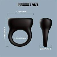Anillo vibrador Leten con control por aplicación para hombres, retrasa la eyaculación, anillo de alargamiento, masturbador, juguetes sexuales para adultos. - details 10
