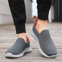 Zapatos de malla ligeros y transpirables para hombre, zapatillas informales antideslizantes para caminar al aire libre, zapatos de conducción, talla grande - details 22