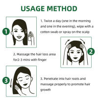 Loción de esencia de ginseng, spray hidratante para el cuidado del crecimiento del cabello - details 0
