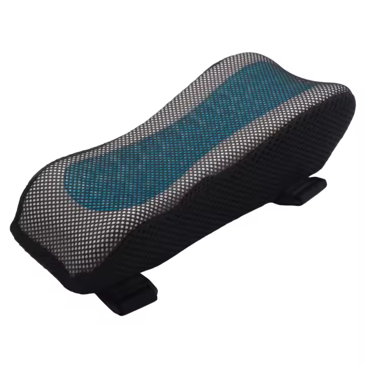 Almohadillas de espuma viscoelástica para Reposabrazos de Silla, Juegos de oficina para sillas de cojín elevador de reposabrazos, almohada para aliviar la presión de los codos, 1 unidad - 1
