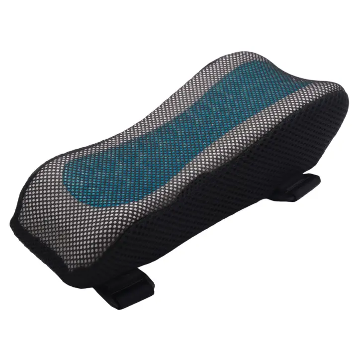Almohadillas de espuma viscoelástica para Reposabrazos de Silla, Juegos de oficina para sillas de cojín elevador de reposabrazos, almohada para aliviar la presión de los codos, 1 unidad - 1